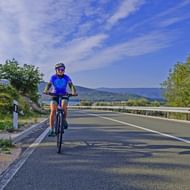 Cyklist på Cres