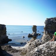 Raukar på Fårö