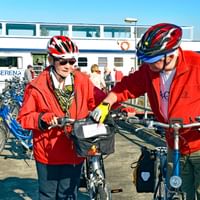 Cyklister på M/S Serena