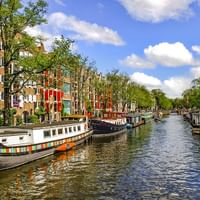 Kanal i Amsterdam