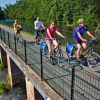 Cyklister i Alsace