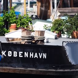 House boat in Copenhagen