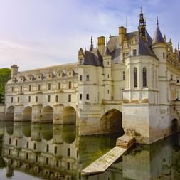 Underbar Chenonceaux slott