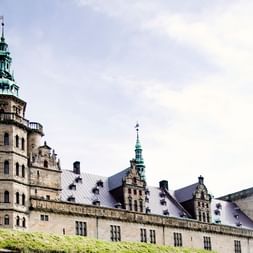 View onto Kronborg castle