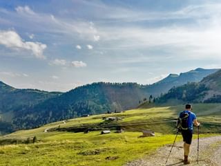 Avskild vandring genom Salzkammergut