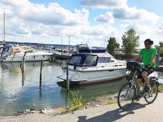 Cyclist in Djursholm