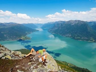 Wunderbare Aussicht vom Molden