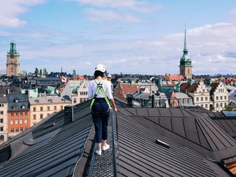 Über den Dächern Stockholms