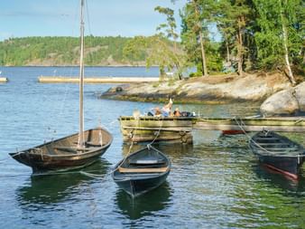 Boats in the archipelago