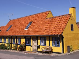 Korsvirkeshus i Svaneke