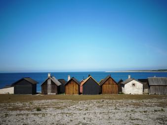 Fiskeläge på Fårö
