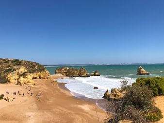 Vandring utan bagage i Algarve