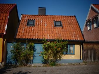 Gamla hus i Visby