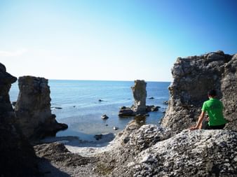 Raukar på Fårö