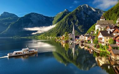 Hallstatt vid Hallstätter See