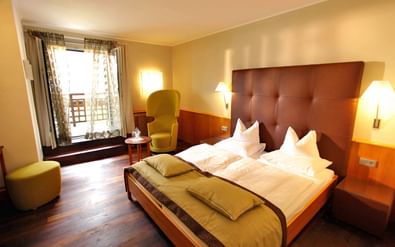 Hotel Weisses Rössl dubbelrum med balkong