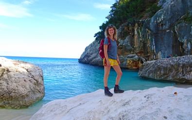 Wanderin in Cala Goloritze