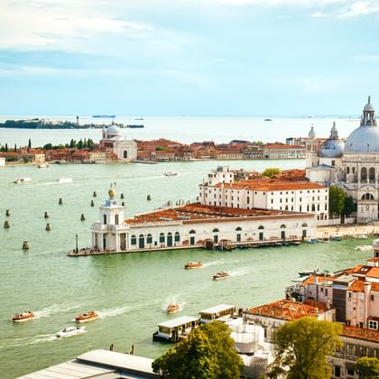 Utsikt över Venedig