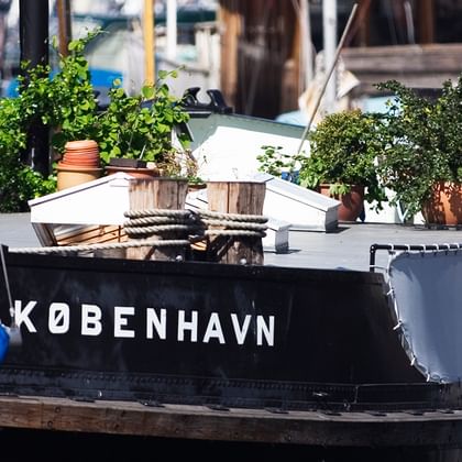House boat in Copenhagen