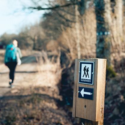 Offizielle Wanderausschilderung