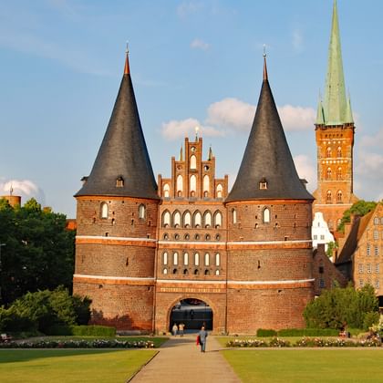 Holstentor i Lübeck
