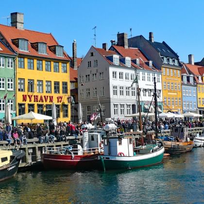 Nyhavn i Köpenhamn