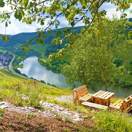 Vandringspaus längs vägen