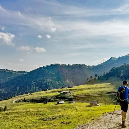 Avskild vandring genom Salzkammergut
