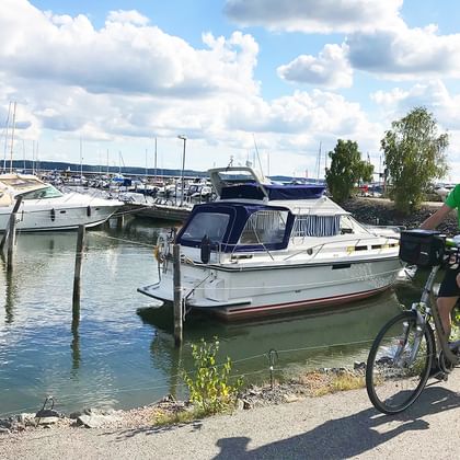 Cyclist in Djursholm