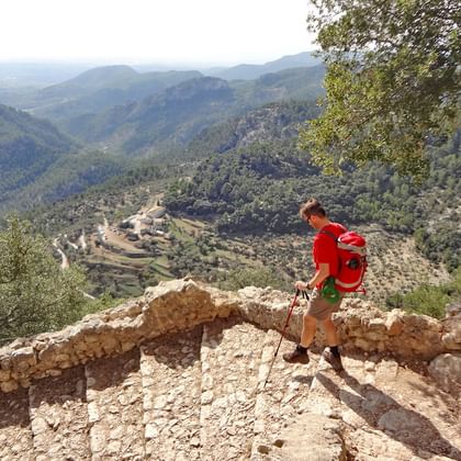 Vandring med panorama på Mallorca