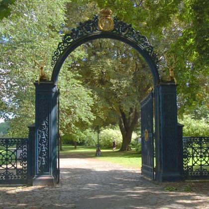 Blå porten auf Djurgården