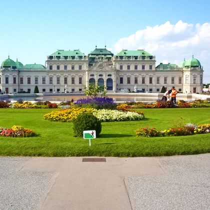 Belvedere slott i Wien