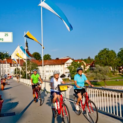 Cyklister i Bad Tölz