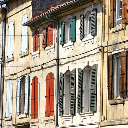 Husfasad i Arles