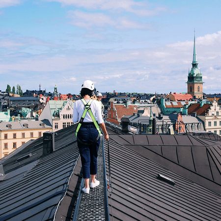 Über den Dächern Stockholms