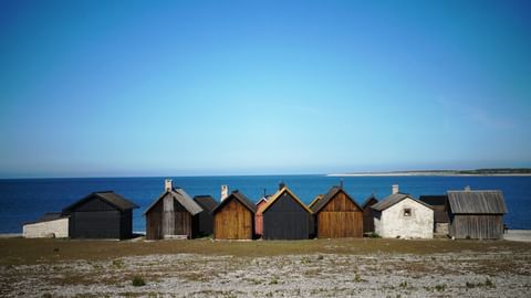 Fiskeläge på Fårö