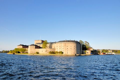 Fortress on the island of Vaxholm