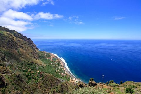 Fascinerande panorama på Madeira