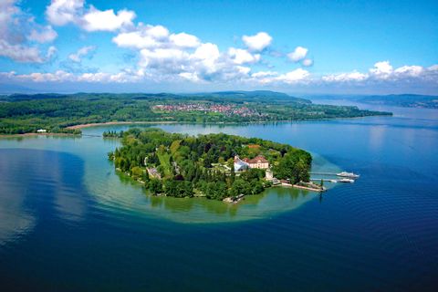 Atemberaubender Inselblick in Meinau am Bodensee