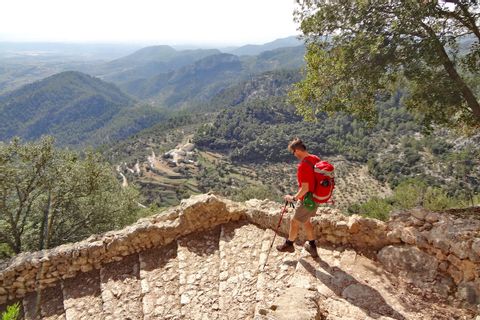 Vandring med panorama på Mallorca