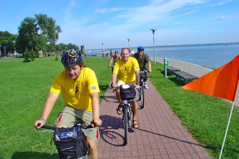 Cyklister i Klaipeda