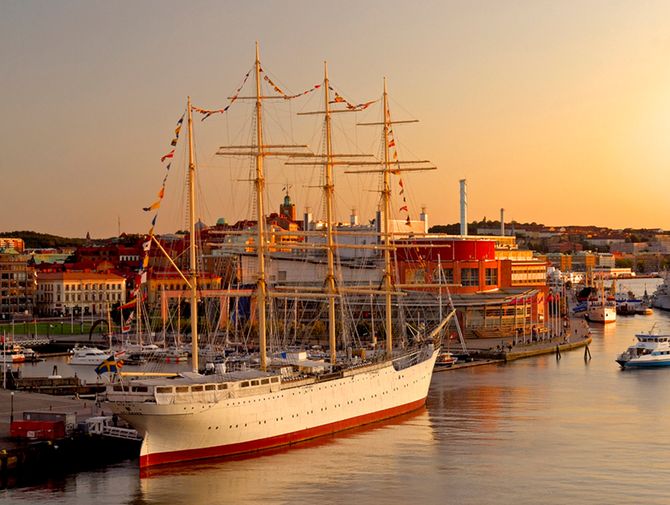 Harbour of Gothenburg
