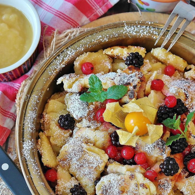 Traditionell Kaiserschmarren