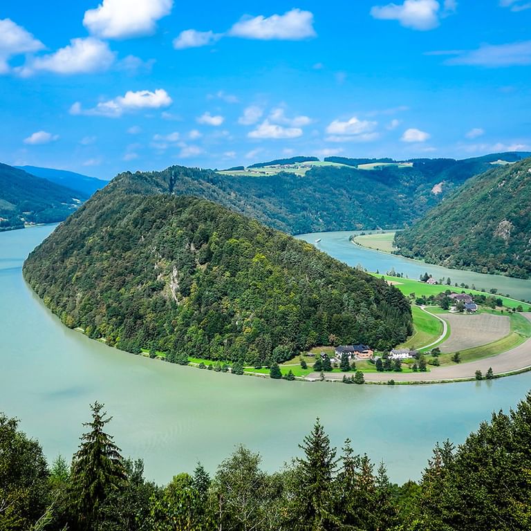 Donau cykelresa från Passau till Wien
