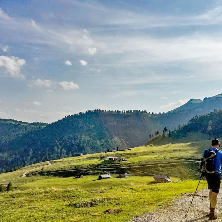 Avskild vandring genom Salzkammergut