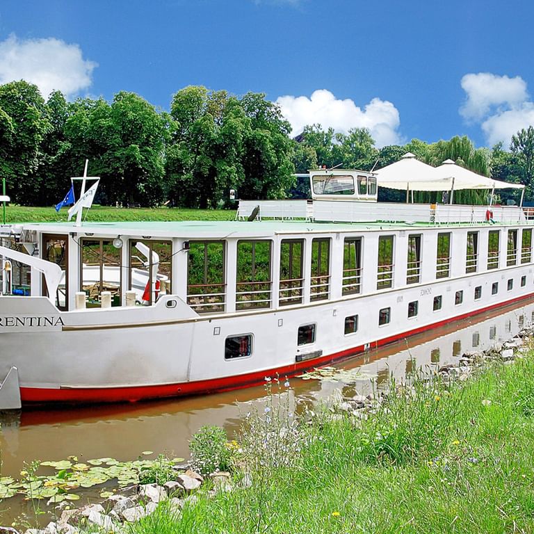 Außenansicht der MS Florentina