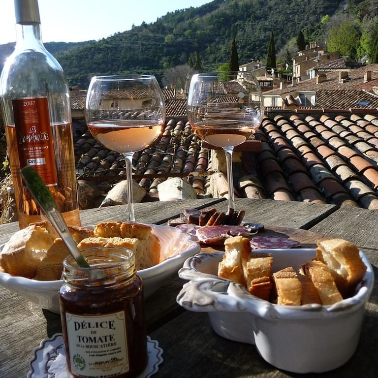 Äta i Provence