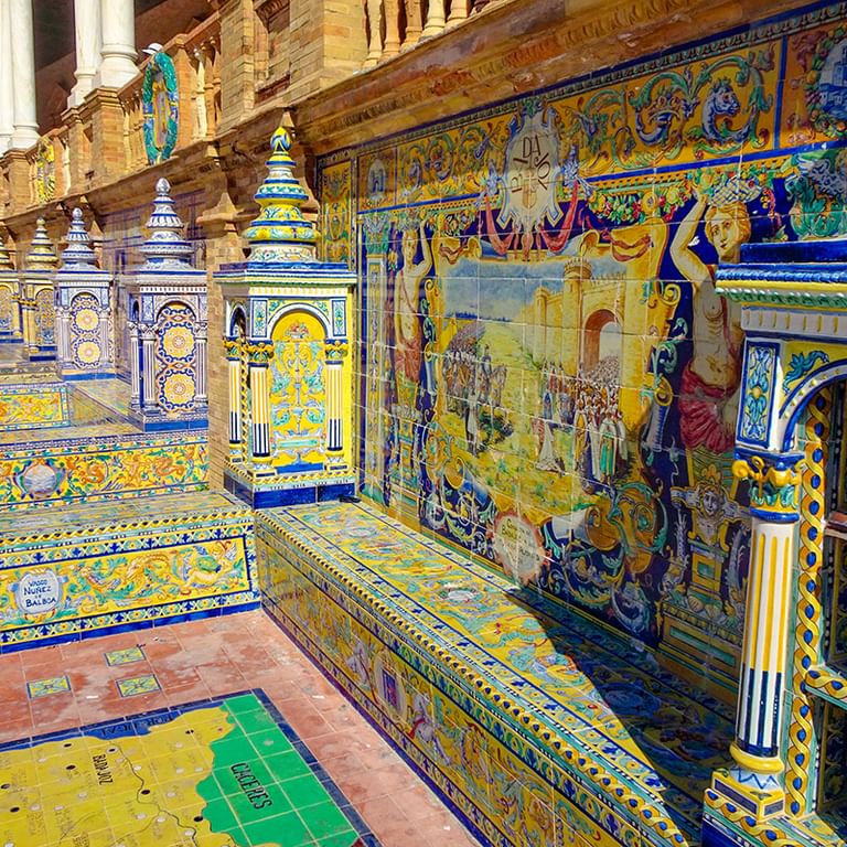 Mosaik i Sevilla